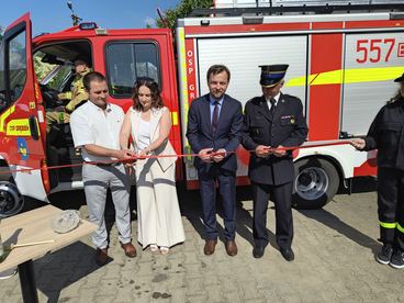 Gmina Pątnów: OSP Grębień ma nowy wóz strażacki